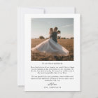 Minimalist Simple Script with Heart Wedding Photo