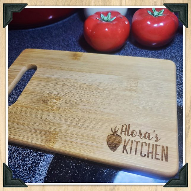 Minimalist Simple 🍓 Strawberry Personalized  Engraved Cutting Board (Actual Product Photo: 
Minimalist Simple 🍓 Strawberry Personalized Engraved Cutting Board)