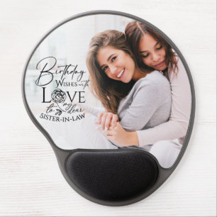 Minimalist Sister-In-Law Birthday Gifts Gel Mouse Pad