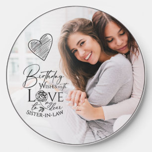 Minimalist Sister-In-Law Birthday Gifts Wireless Charger
