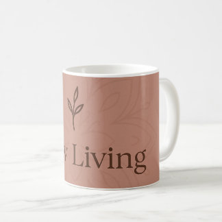 Minimalist "Slow Living" Coffee Mug