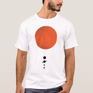 Minimalist Solar System T-Shirt