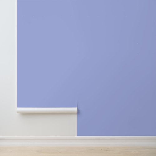 Minimalist Solid Light Periwinkle Purple Blue Wallpaper