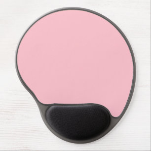 Minimalist Solid Pink Gel Mouse Pad Office Gift