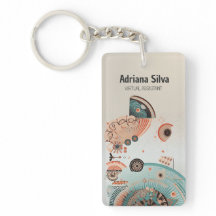 Minimalist Sophisticated Boho Virtual Assistant QR