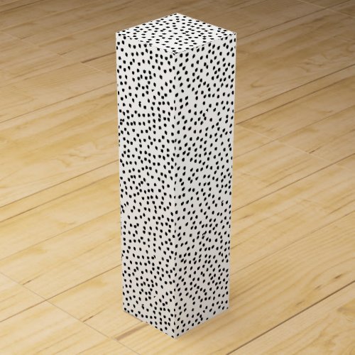 Minimalist Spots Simple Modern Cute Dalmatian Wine Box