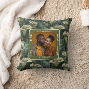 Minimalist Spouse 50Th Wedding Anniversary  Throw Pillow
