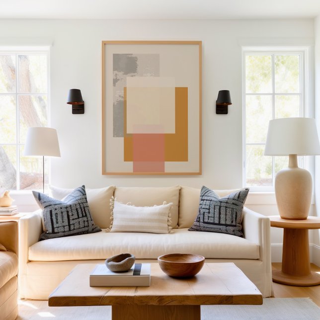 Minimalist Square Geometric Poster (Creator Uploaded)