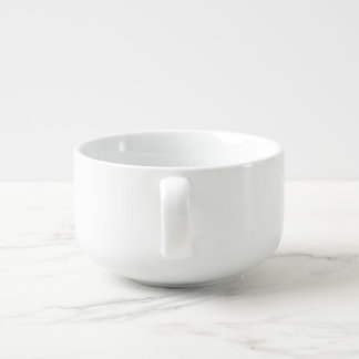 Minimalist Statement Design | Meaningful Art Gift Soup Mug