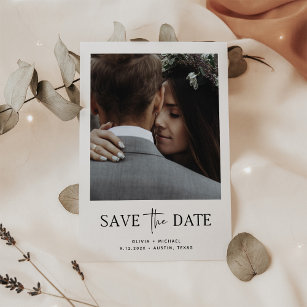 Custom Save The Date Card 5 x 7 - One Sided