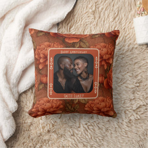 Minimalist Stylish Throw Pillow  For Couple