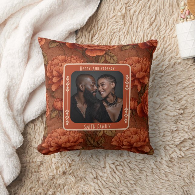 Minimalist Stylish Throw Pillow  For Couple (Blanket)