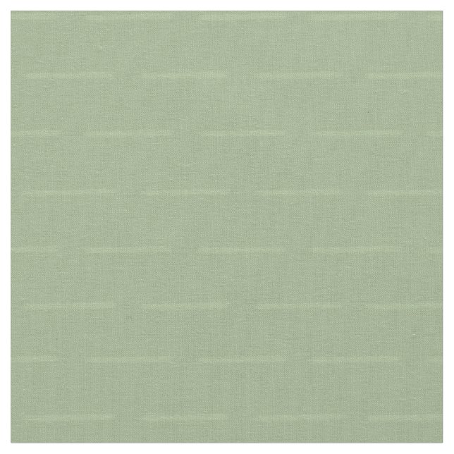 Minimalist Subtle Lines on Sage Green Fabric (Close Up)