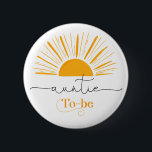 Minimalist sun Auntie to bee button<br><div class="desc">Minimalist sun Auntie to bee button
Matching items available.</div>