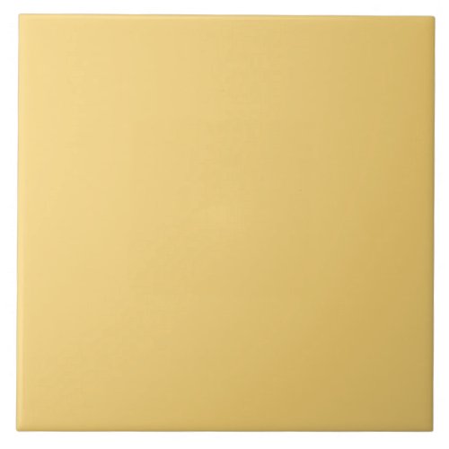 Minimalist Sunny Afternoon Yellow Solid Color Ceramic Tile