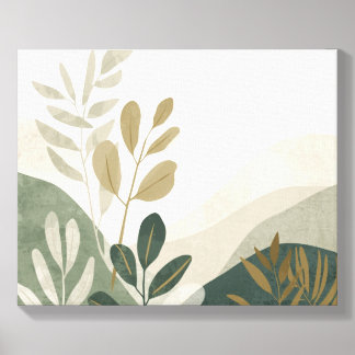 Minimalist Sustainable Canvas Wall Art Canvas Photo Tile