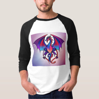 Minimalist Symmetrical Dragon Logo T-Shirt – Moder