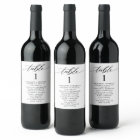 Minimalist Table Numbers Wedding 