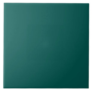Minimalist Teal Plain Color Ceramic Tile