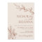 Minimalist Terracotta Burnt Orange Boho Wedding