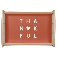 Minimalist Terracotta Photo Thanksgiving Holiday