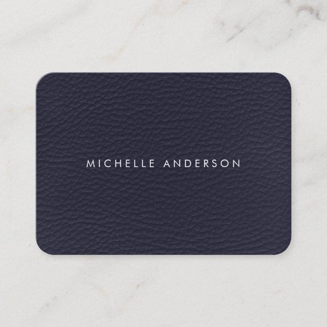 Minimalist Texture Business Card (Front)