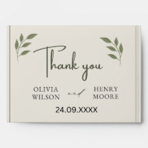 Minimalist Thank You Favor Box