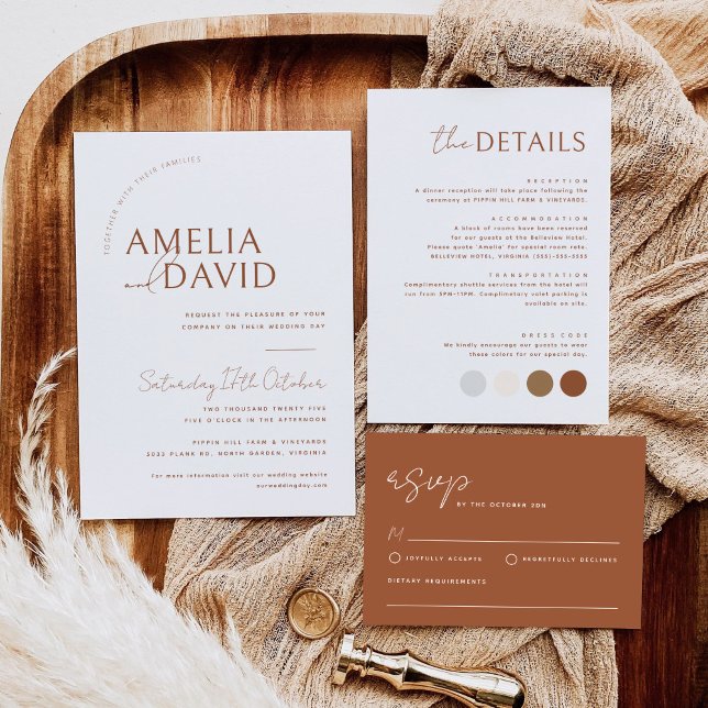 Minimalist The Details Information Enclosure Card (Creator Uploaded)