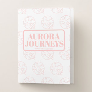 Minimalist Travel & Exploration Pocket Folder