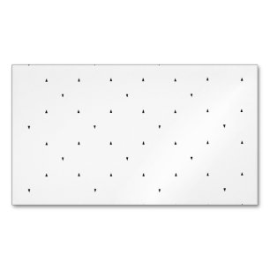Minimalist Triangle Pattern File Folder Set Business Card Magnet