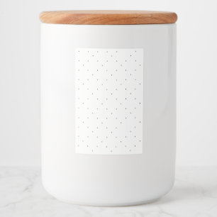 Minimalist Triangle Pattern File Folder Set Food Label