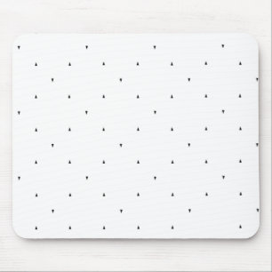 Minimalist Triangle Pattern File Folder Set Mouse Pad