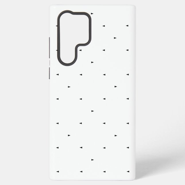 Minimalist Triangle Pattern File Folder Set Samsung Galaxy Case (Back)