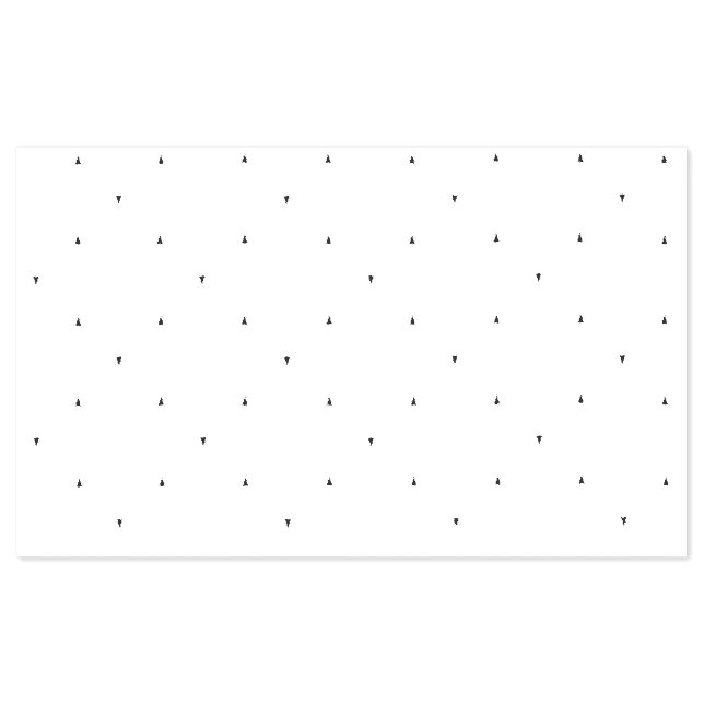 Minimalist Triangle Pattern File Folder Set Self-inking Stamp (Design)