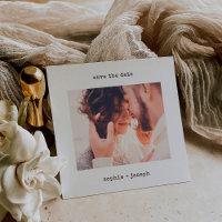 Minimalist Typewriter | Simple Photo Wedding