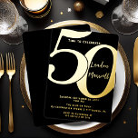 Minimalist Typography 50 50th Birthday Party Foil Invitation<br><div class="desc">Simple,  minimalist and so sleek and elegant,  this "50" typography 50th Birthday Invitation is sure to please the most discerning of recipients.  For the party of the year,  there is no better way to say "Let's Celebrate!"</div>