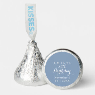 Minimalist Typography Birthday Party Design  Hershey®'s Kisses®