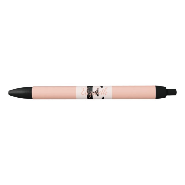 Minimalist typography monogram name  pen (Front)
