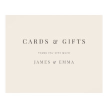 Minimalist Typography Sign Soft Beige