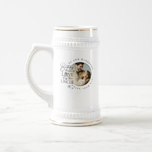 Minimalist Uncle Birthday Gifts Beer Stein