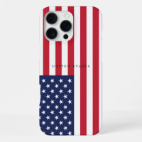 Minimalist United States American Flag
