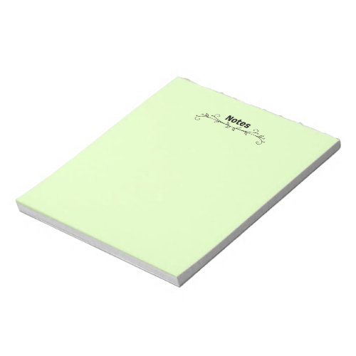 Minimalist Vine Esthetic Notepad
