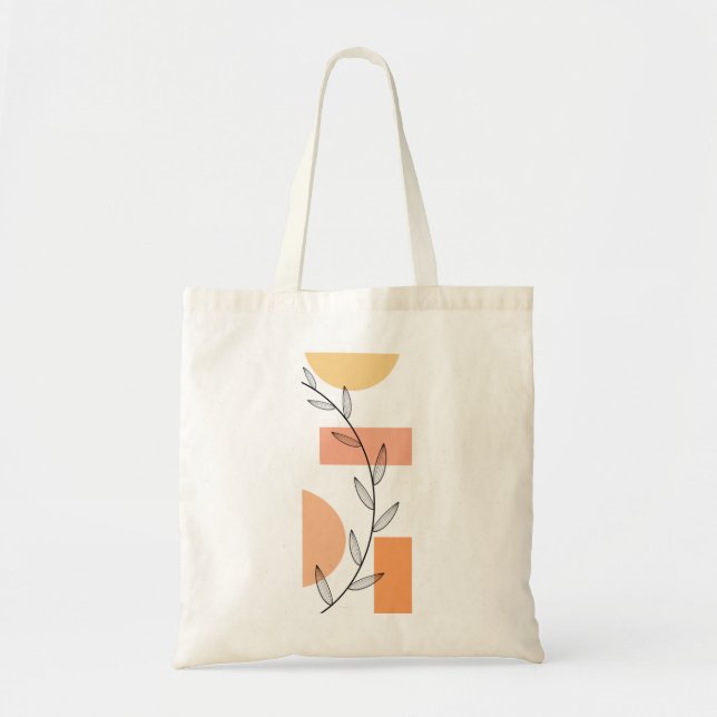 Minimalist Vine Tote (Front)