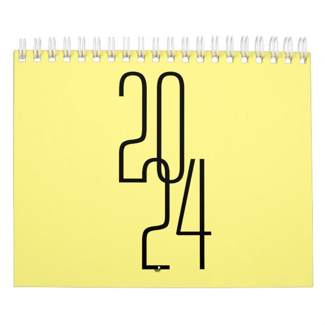 Minimalist wall calendar (Cover)