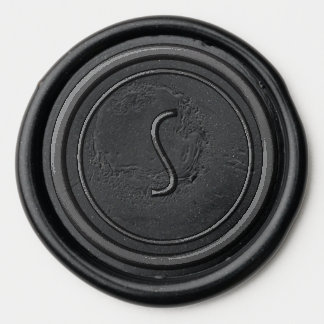 Minimalist Wax Seal for Invitations Sticker