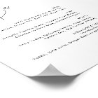 Minimalist Wedding Bar Menu | Wedding Drink Menu