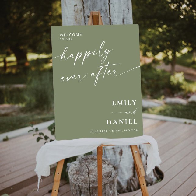 Minimalist Wedding Ceremony Foam Board (Creator Uploaded)