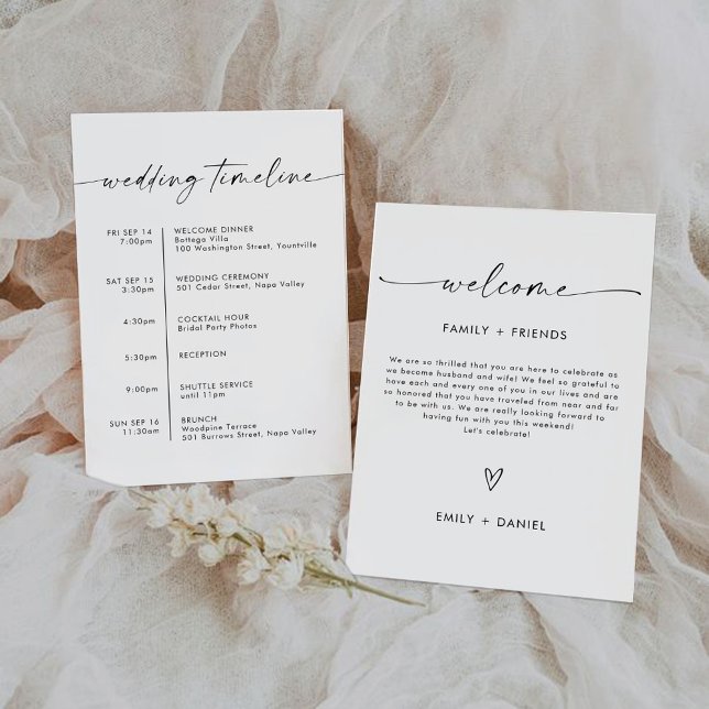 Minimalist Wedding Ceremony Invitation (Creator Uploaded)