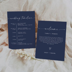 Minimalist Wedding Ceremony Invitation