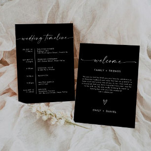 Minimalist Wedding Ceremony Invitation